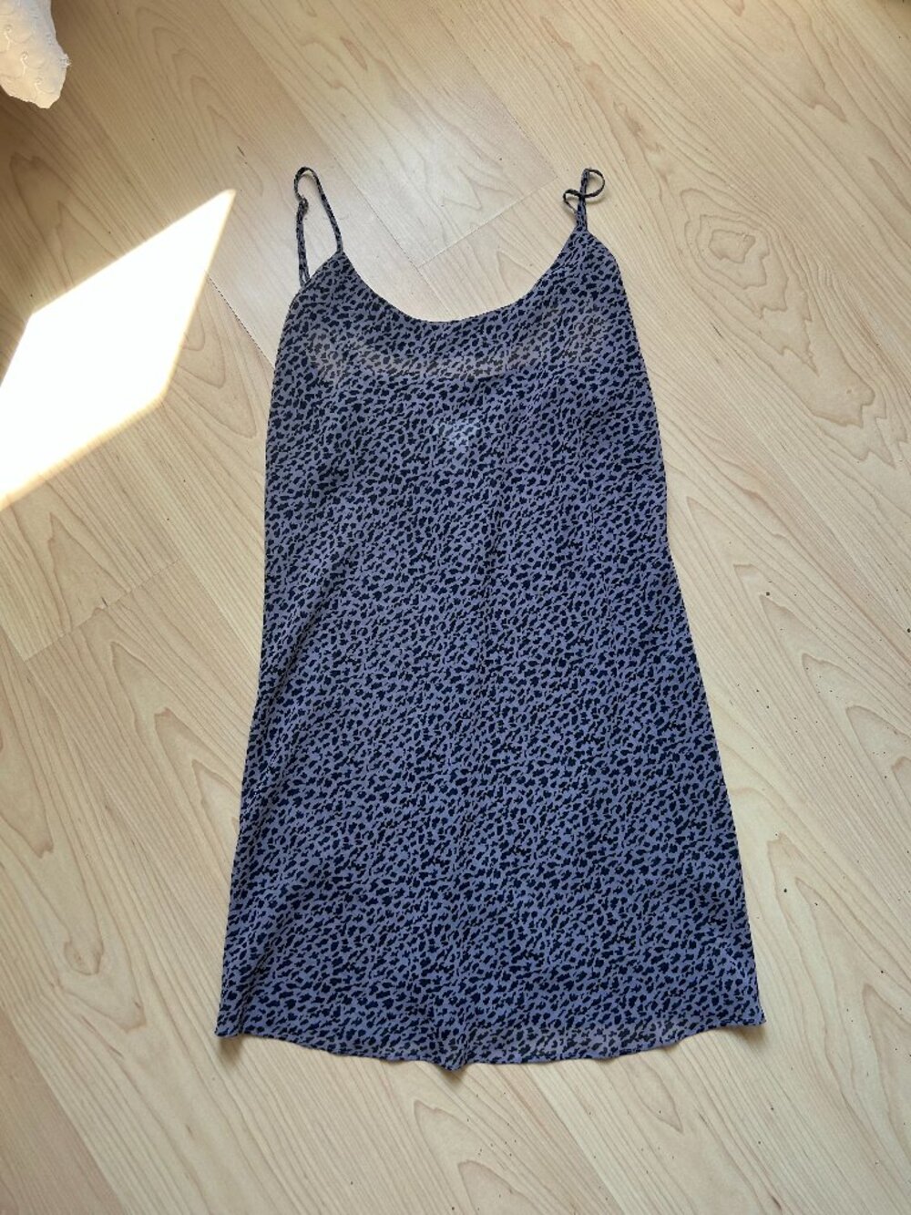 La Senza Purple Leopard Print Nightdress